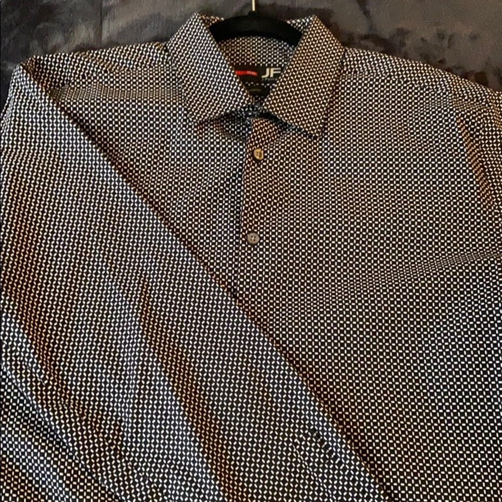 J Ferrar Dress Shirt Slim (L 16-16.5 34-35)